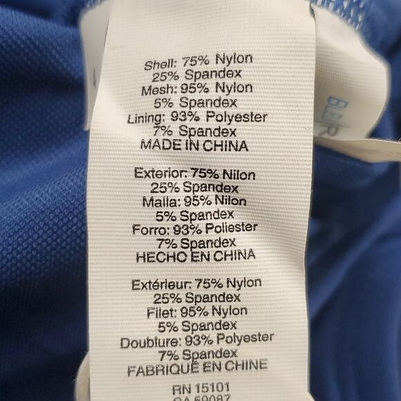 Blue ROD BE AT TIE NAVY MESH SWIMSUIT, SIZE 4 - Picture 6 of 8